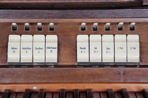 Giessen, ev Pankratiuskapelle, Register 3.JPG