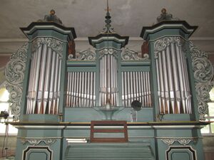 Gosen, Dorfkirche, Prospekt.JPG