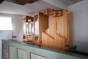 Grünberg-Reinhardshain, ev Kirche, Orgel, Prospekt 2.JPG