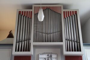 Hüttenberg-Rechtenbach, ev Kirche Großrechtenbach, Orgel, Prospekt 1.JPG