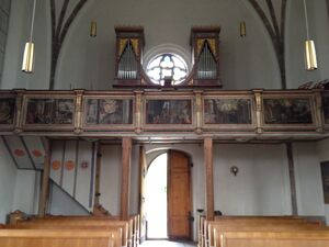 Hall in Tirol, Heiligkreuz, Prospekt.JPG