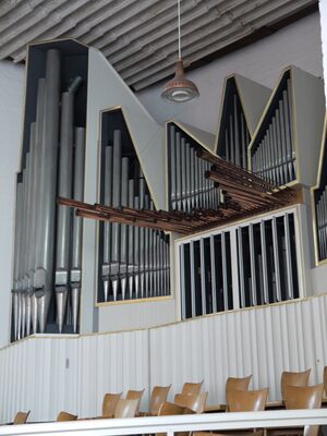 Hamburg-St.Georg, Dreieinigkeits-Kirche (Hauptorgel), Detail.JPG