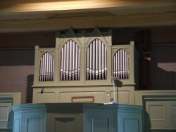 Jacobsdorf-Sieversdorf, Dorfkirche, Prospekt.JPG