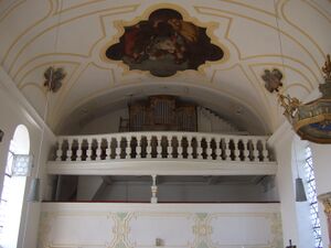 Jenhausen, Mariä Himmelfahrt, Prospekt.JPG