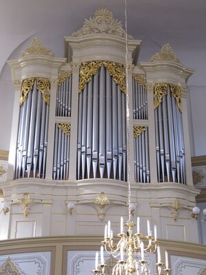 Königstein (Sächs. Schweiz), Stadtkirche (Hauptorgel), Prospekt.JPG