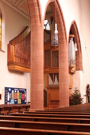 Kaiserslautern, St Martin, Orgel, Innenraum 1.JPG