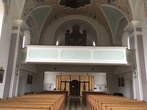 Kirchberg in Tirol Pfarrkirche Prospekt.JPG