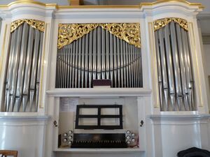 Kleinrückerswalde, Martin-Luther-Kirche, Prospekt.JPG