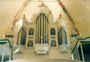 Krummhörn-Eilsum, Evref Kirche, Prospekt.jpg