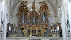 Landsberg (Lech), Stadtkirche Mariä-Himmelfahrt, Hauptorgel.JPG