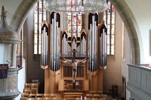 Leinfelden-Echterdingen-Echterdingen-ev Stephanuskirche-Orgel-Prospekt 5.JPG