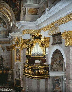 Ljubljana Kathedrale Epistelorgel.jpg