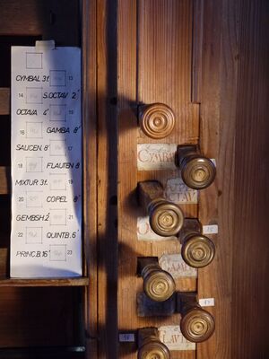 Maihingen, Klosterkirche, Register.JPG