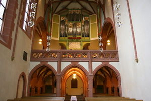 Marburg, Sankt Johannes Evangelist, Prospekt.jpg