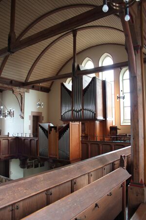 Marburg-Cappel, evangelische Kirche, Orgel 3.JPG