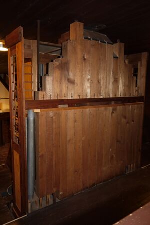 Michendorf-Wilhelmshorst, Ev. Kirche, Baßpfeifen.JPG