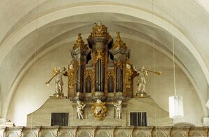 Miltenberg, Franziskaner-Klosterkirche, Orgel.JPG