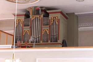 Mittelberg-Hirschegg, St Anna, Orgel, Prospekt 1.JPG