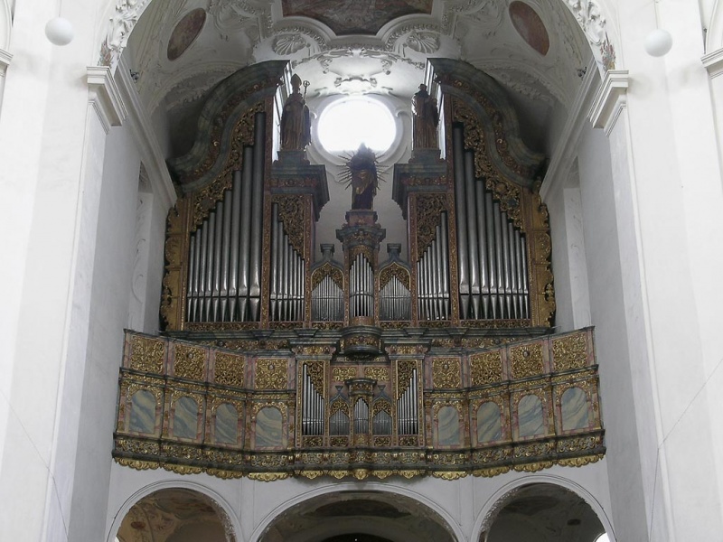 Datei:Muri Klosterkirche Hauptorgel Prospekt.jpg
