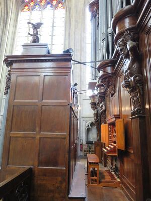 Orléans, Kathedrale, Empore.JPG