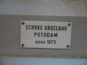 Potsdam, Baptisten-Kirche, Firmenschild.JPG