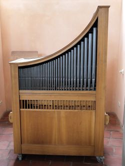 Potsdam, Französisch-Reformierte Kirche (Positiv), Prospekt.JPG