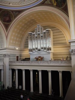 Potsdam, St. Nikolaikirche (Hauptorgel), Innenraum.JPG