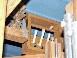 Potsdam-Nattwerder, Dorfkirche, Zimbelstern.JPG