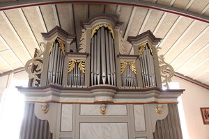 Rabenau-Geilshausen, Kirche, Orgel, Prospekt 1.jpg
