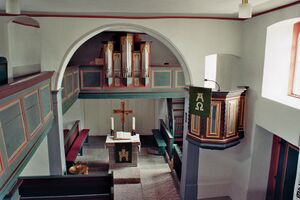 Reiskirchen-Bersrod, ev Kirche, Orgel, Innenraum 2.jpg