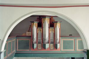 Reiskirchen-Bersrod, ev Kirche, Orgel, Prospekt 2.jpg