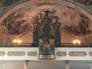 Söll St Petrus und Paulus Prospekt.JPG