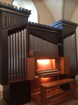 Schönecken, St. Leodegar, Ansicht Orgel von links.jpg