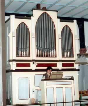Sinn-Fleisbach, Evangelische Kirche, Prospekt.jpg
