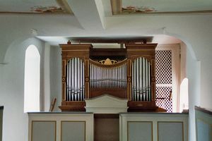 Solms-Oberndorf, Dorfkirche, Orgel 1.jpg