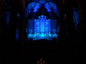 St. Wendel, Wendalinusbasilika Orgel im Advent 2014 (13).jpg