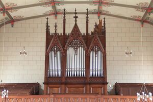 Staudernheim, ev Kirche, Orgel, Prospekt.JPG