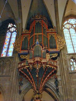 Straßburg, Münster Notre Dame Hauptorgel.JPG