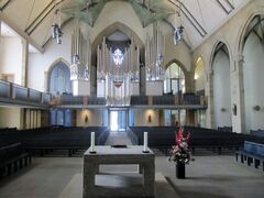 Stuttgart, Stiftskirche (Hauptorgel), Innenraum.JPG