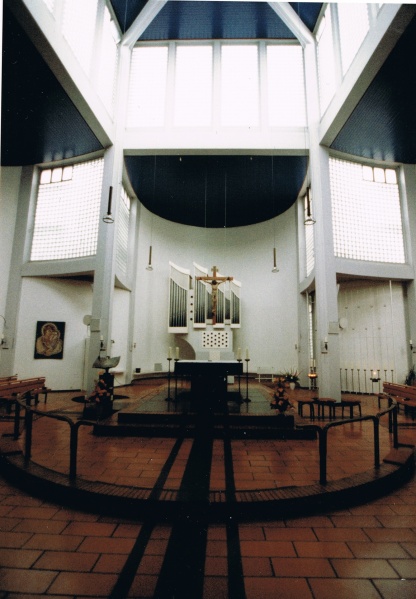 Datei:Telgte, St Johannes Evangelist, Innenraum alt.jpg