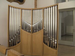 Ulm, St. Michael zu den Wengen, Chororgel.JPG