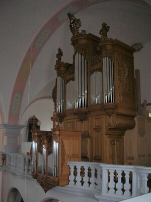 Villingen, Benediktinerkirche, Prospekt 2.JPG