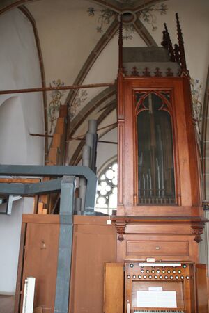 Waldböckelheim, ev Bergkirche, Orgel, Pfeifen.JPG