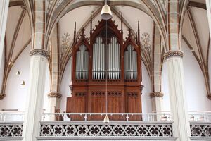 Waldböckelheim, ev Bergkirche, Orgel, Prospekt 2.JPG