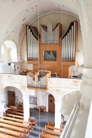 Waldkirch-Kollnau, St Josef, Kirche, Innenraum 2.JPG