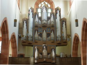 Wertheim (Main), Stiftskirche, Prospekt.JPG