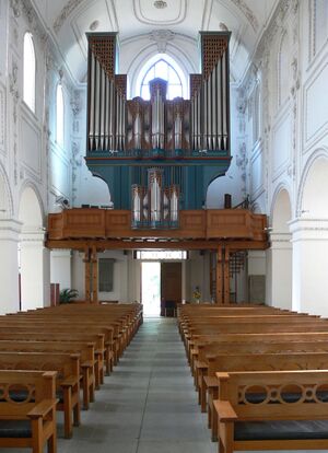 Zürich, Predigerkirche, Prospekt1.JPG