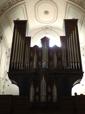 Zürich, Predigerkirche, Prospekt2.JPG