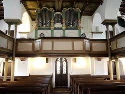 Zwickau-Weißenborn, Johanniskirche, Innenraum.JPG